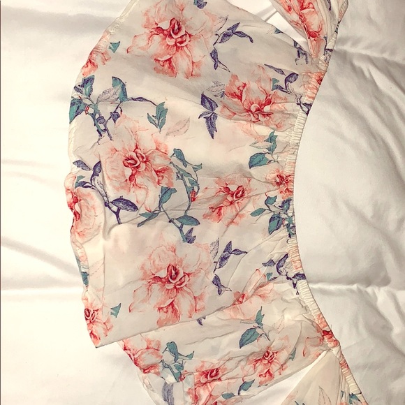 Floral crop top - Picture 2 of 5